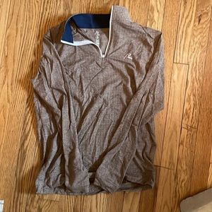 Rhoback Brown Quarter Zip